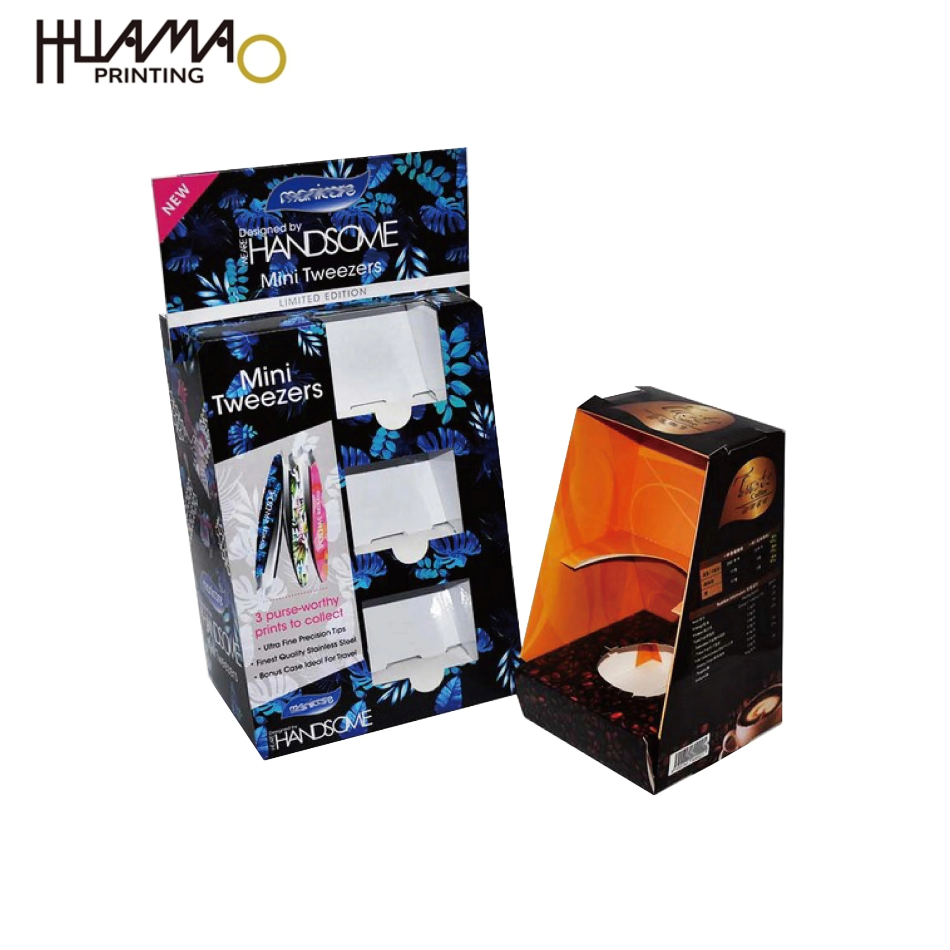 Advent Calendar Cardboard Box Custom Paper Bag Press On Nail Packaging Box Kawaii Stickers Animal Paper Bag Cardboard Display