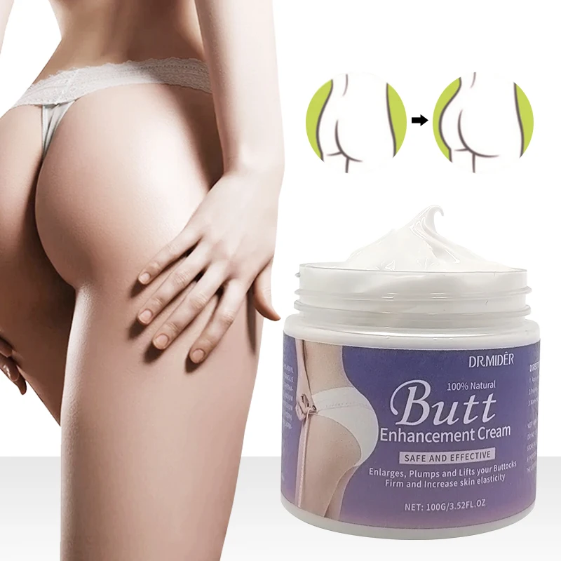 High Quality Best plant extracts 100% natural Women Hip Lift Up Cream Organic Side Free Effects Massage Butt Enhancement Cream