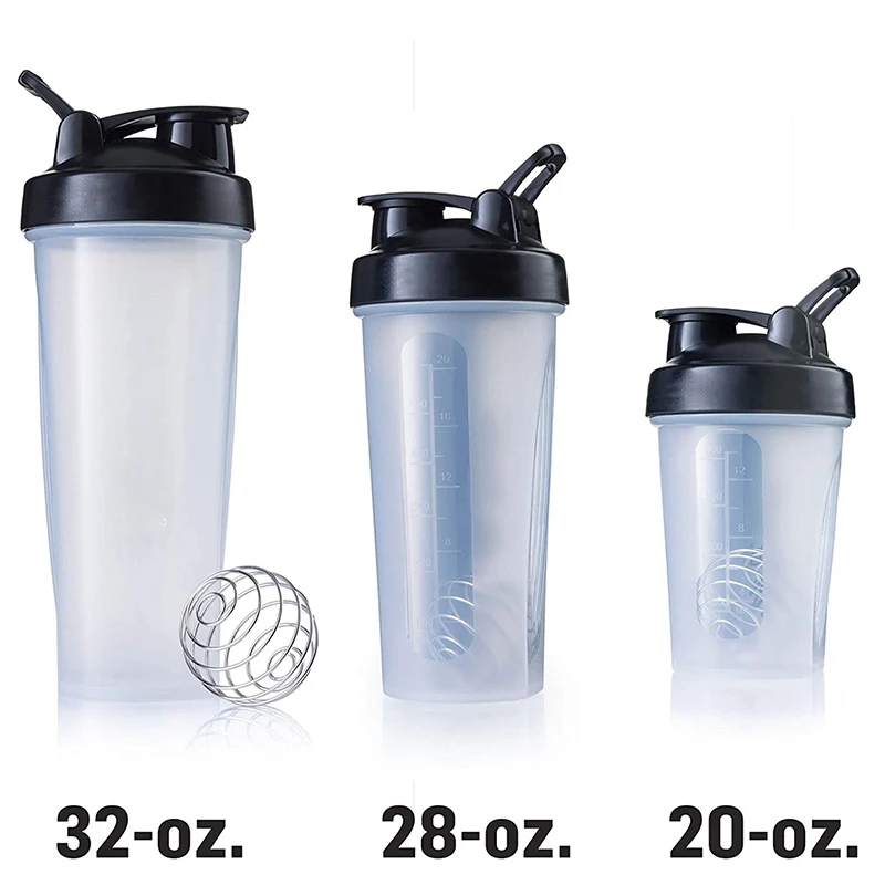Sports & Fitness Accessories Water Bottles Portable Small Bpa Free Plastic Shaker Protein Powder Bottle