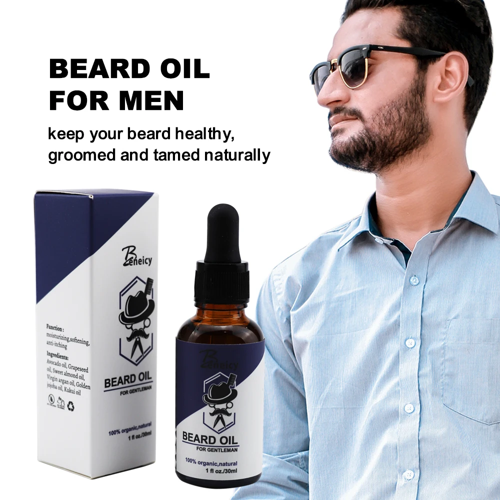 
Low Moq Wholesale Balm Kit Organic Beardo Beard Oil 
