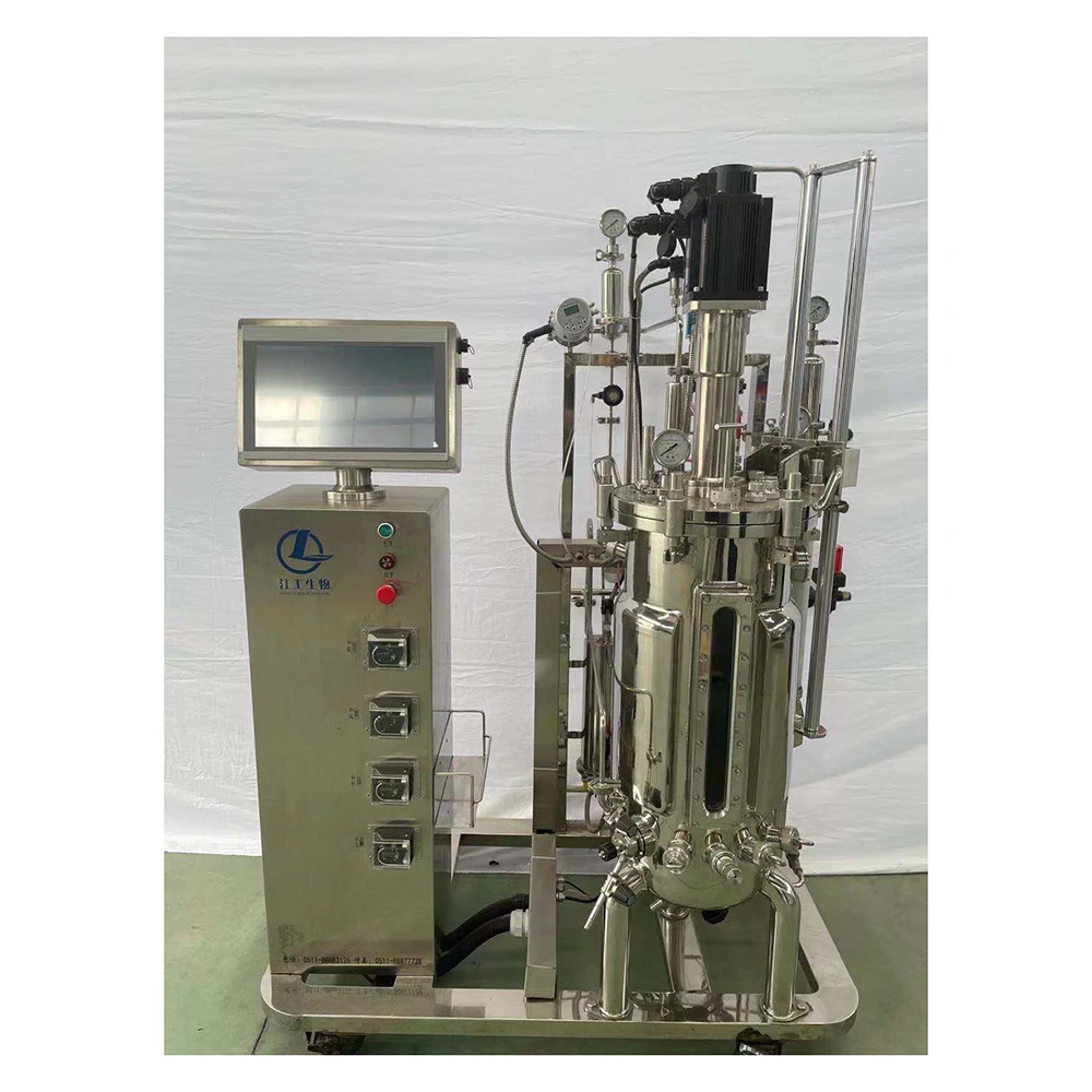 The hottest selling touch screen computer controlled 50L automatic fermentation tank with lifting