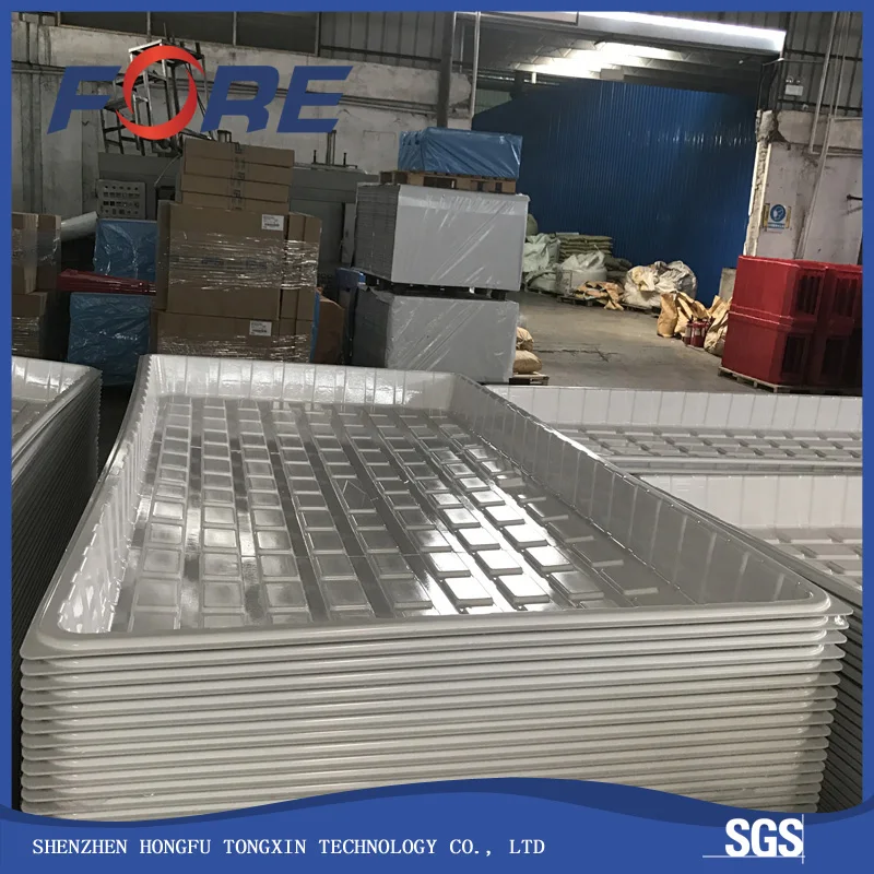 Plastics ABS Grow Trays Vertical Farms Tools Hydroponics Indoor Farming Plates  Microgreen