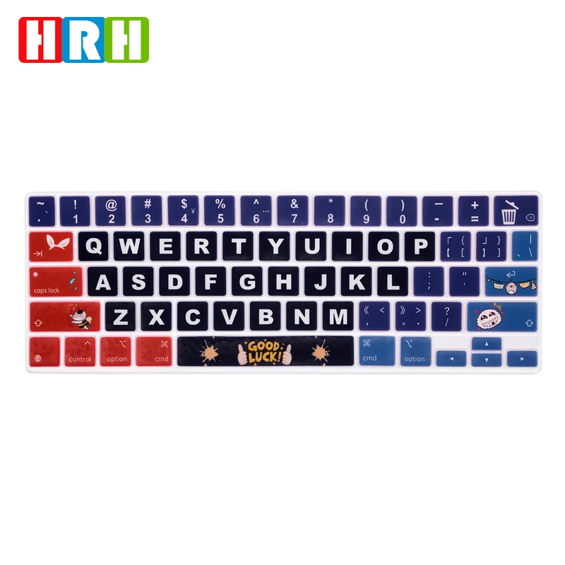 Скидка окрашенные узоры силиконовый чехол для клавиатуры для iPad Pro 12,9 дюймов Magic (4-го поколения) MXQU2LL защита ноутбука