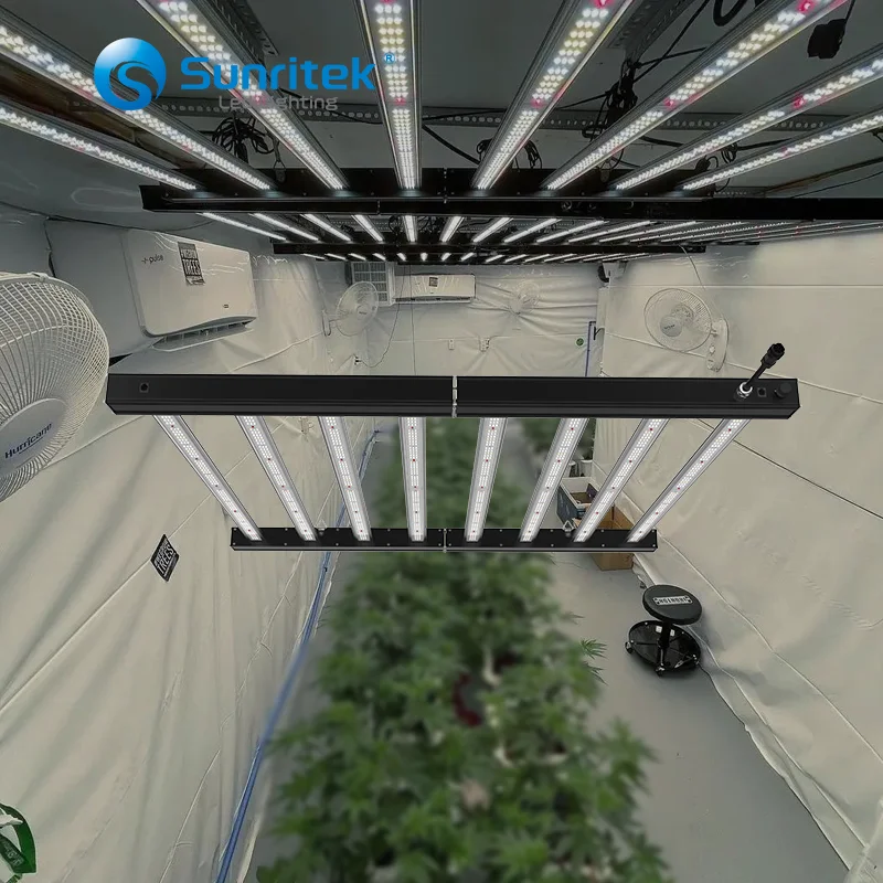 US stock MH8 720W 660 watt led IP65 grow light waterproof led grow light bar dimmable 5*5 coverage