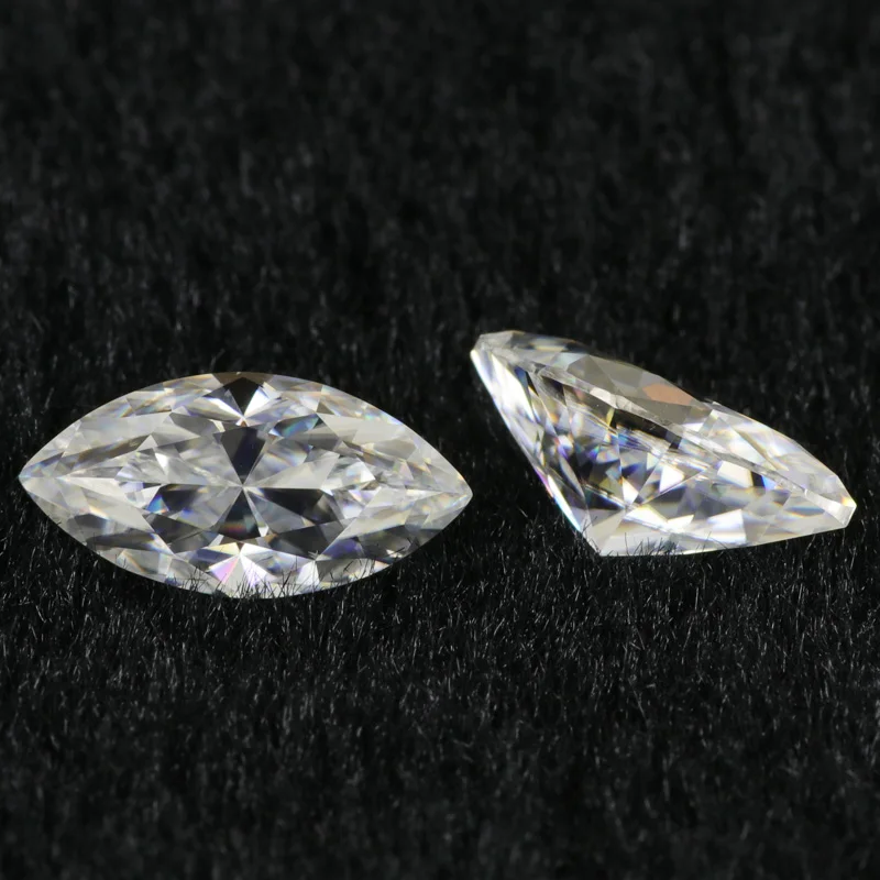  Стандартный ограненный камень с муассанитом EF color 1ct marquise оптовая продажа из Китая