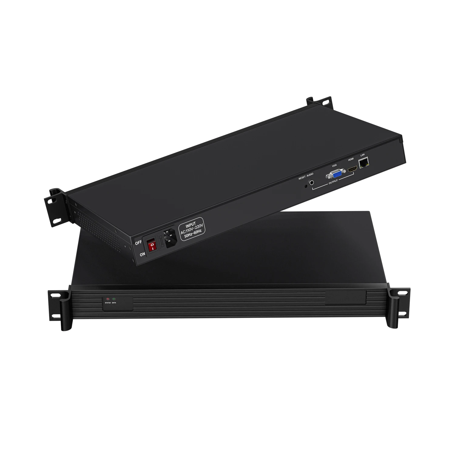 UNISHEEN JM3510C-1U SRT RTMP RTSP H.265 H.264 HDMI VGA SDI устройство вывода видеопотока декодер стойки