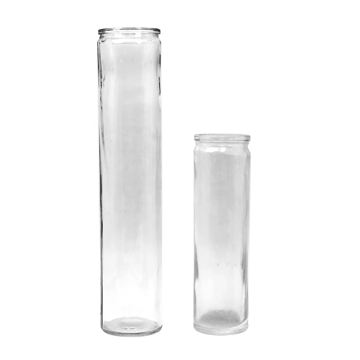 high quality! 230ml,380ml cylinder glass candle jar, candle holder 7 days glass candle jar