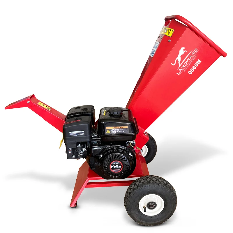 Factory High Efficient Mobile Wood Chipper Machine Forestry Crusher Machinery Branch Shredder Cheap For Sale