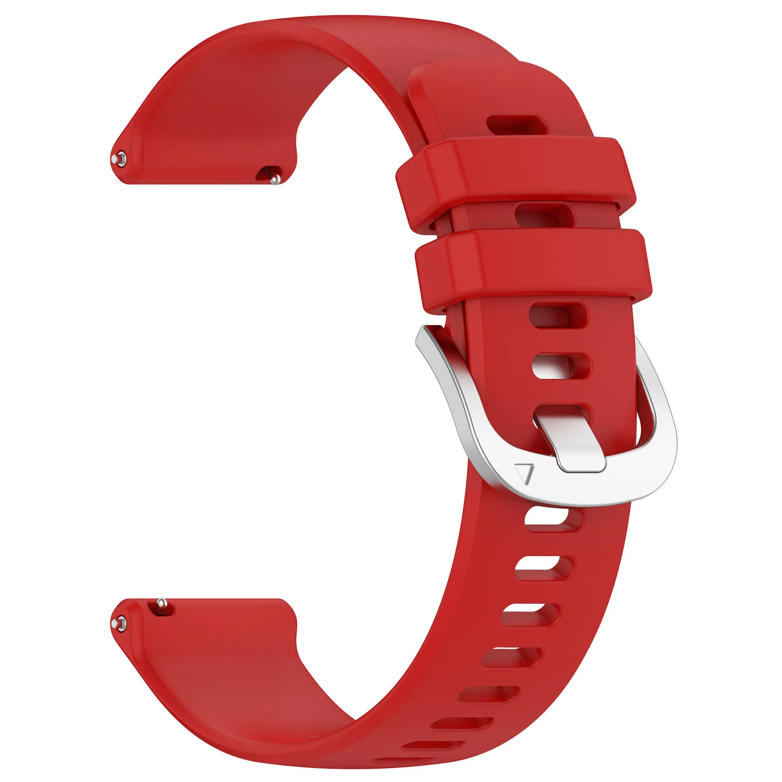 Eraysun Colorful Liquid Silicone Strap Steel Buckle Soft Rubber Waterproof Fashion Smart Watch Band For Garmin vivoactive5
