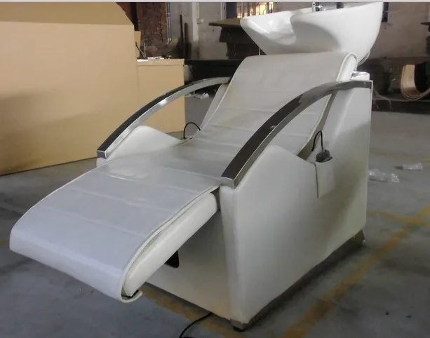 
Beauty salon barber shop black electric shampoo chair automatic massage shampoo bed 