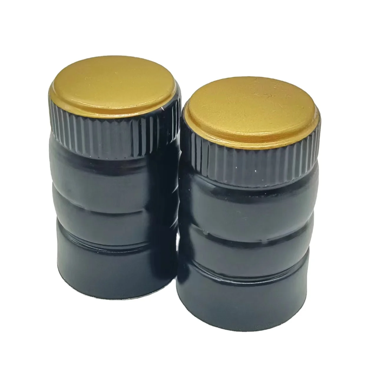 33*53 Recyclable Pilfer-Proof Aluminum-Plastic Closure Insert with 6 Parts and ROPP Caps for Glass Bottles