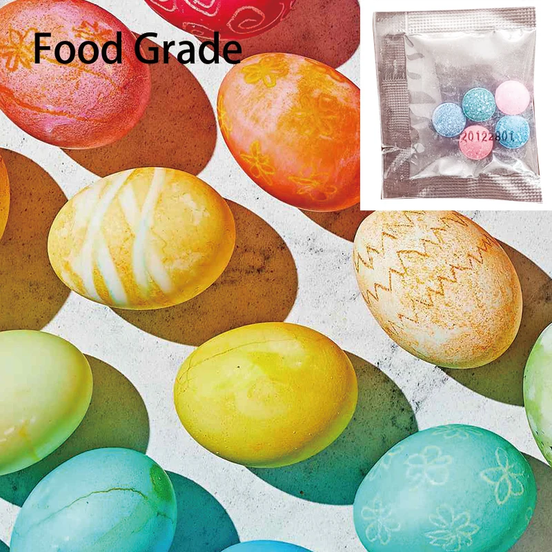 Hot Sale Food Dyeing Dye Pigment Powder Tablet For Easter Egg