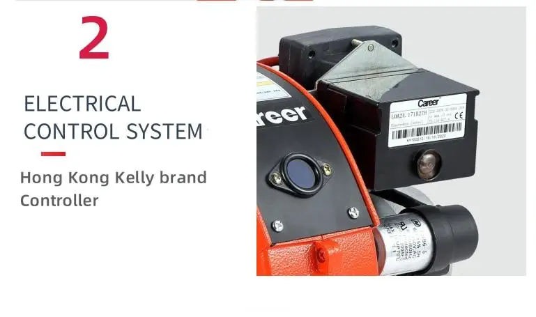 Career CX26 Cheap and practical light oil burner waste oil burner for industrial boiler diesel burner