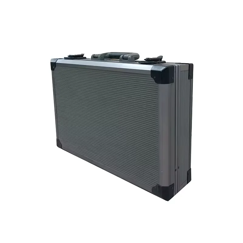 Original Spot Wholesale Agent Storage Case With Handle Tool Box Flight Cases Aluminum Storage Box For Travel