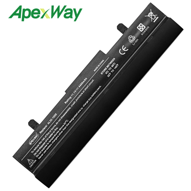 11,1 V Аккумулятор для ноутбука Asus AL31-1005 AL32-1005 ML32-1005 PL32-1005 A32-1005 Eee PC 1001P 1001PQ 1001PX 1005 1005H 5200 мА-ч