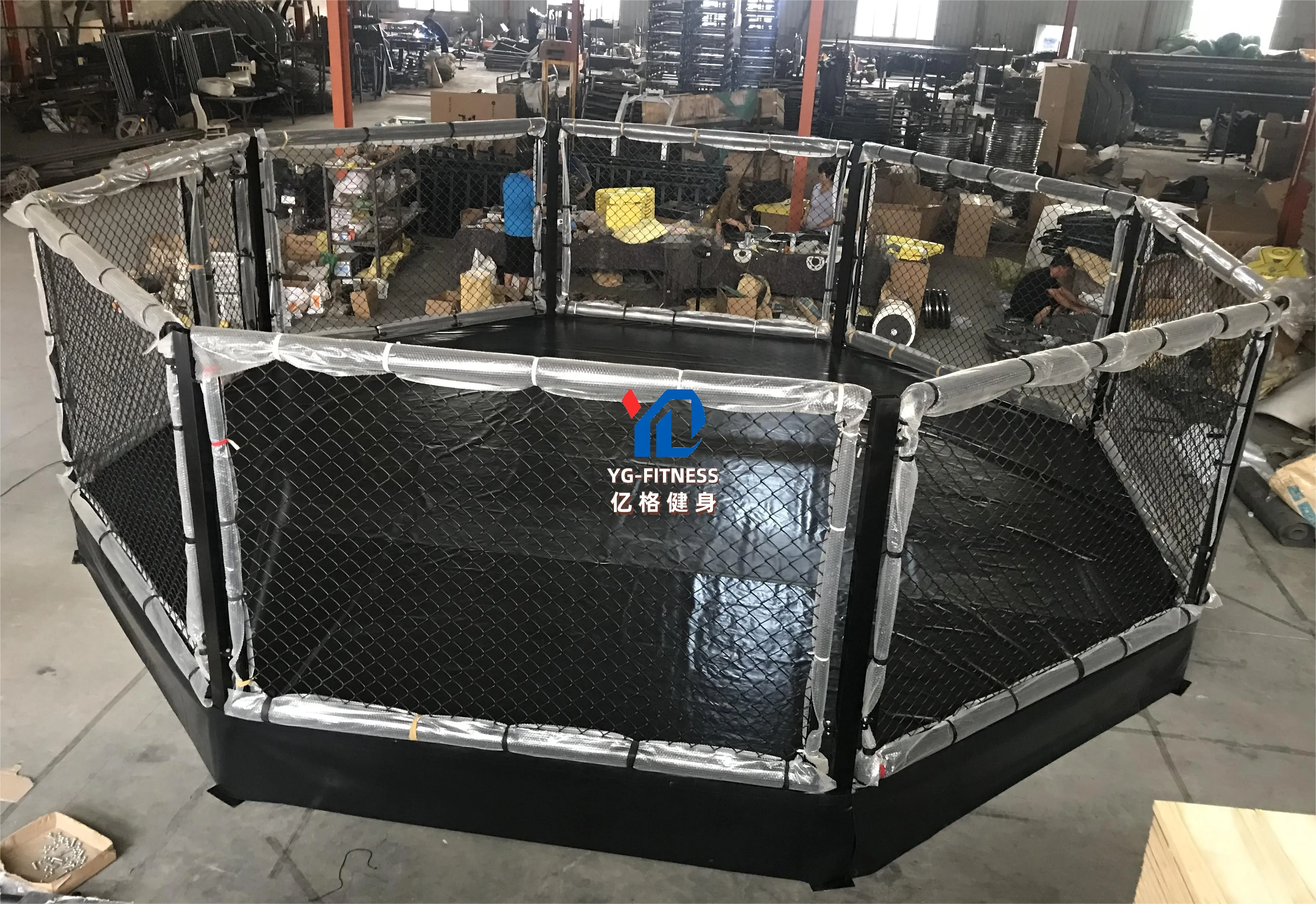 YG-MMA05 профессиональная клетка mma octagon высокого качества octogone с нижней платформой поддержка на заказ