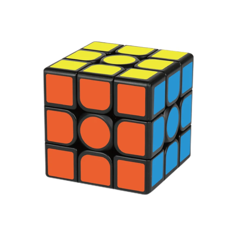 MOYU Meilong Magic Cube 3x3x3 Stickerless Speed Cube Upgrade Version Puzzle Cube
