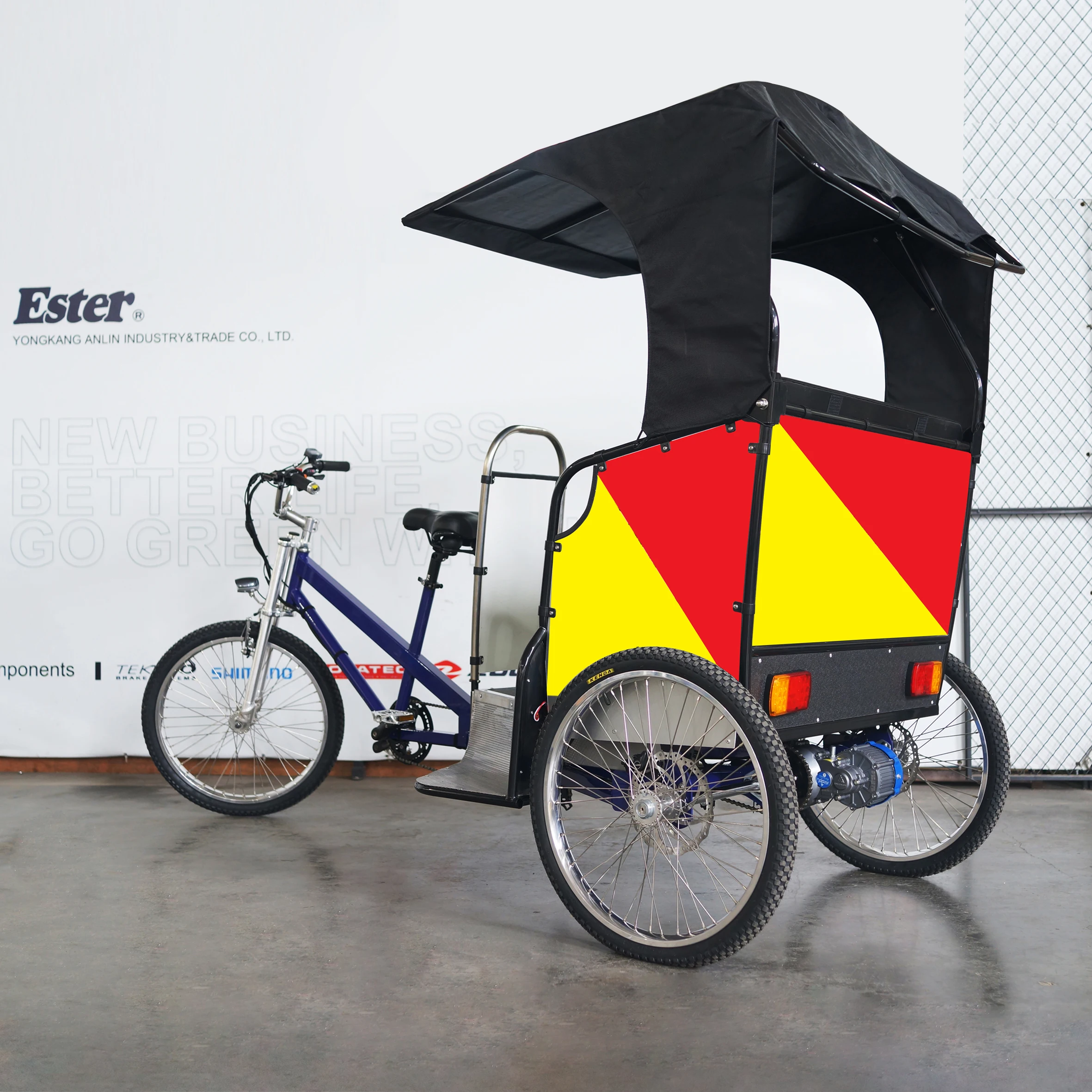 Factory Price Rickshaw,2 seater E Rickshaw