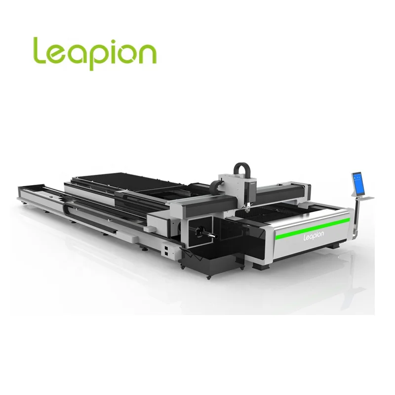 Fiber laser sheet and tube cutting machine 1000W / 2000W / 3000W / 4000W