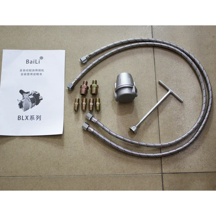 
BAILI 100,000 kcal diesel burner industrial boiler dry incinerator boiler quality parts 
