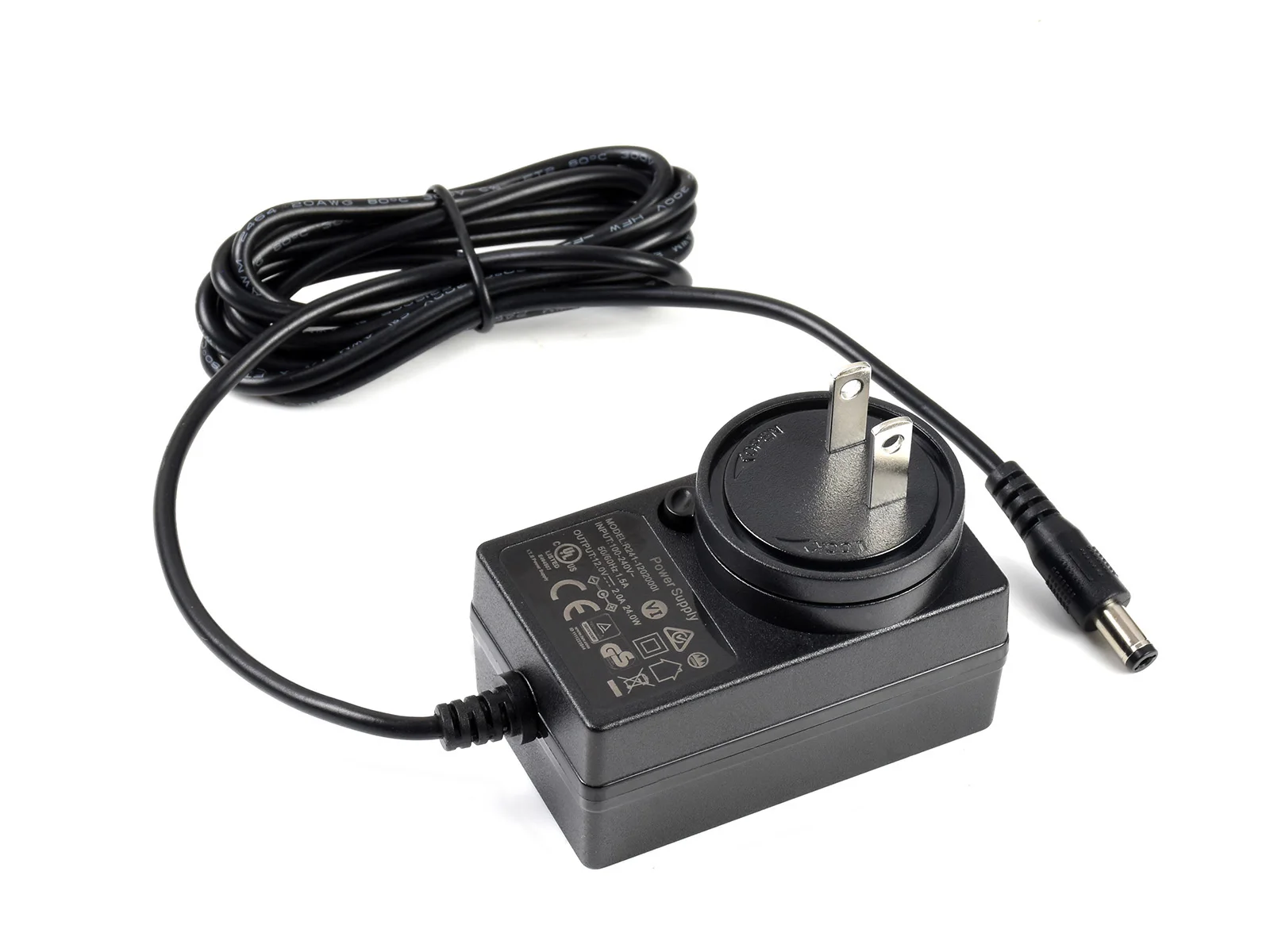 Блок питания Waveshare, адаптер питания, 12 В/2 А, выход постоянного тока