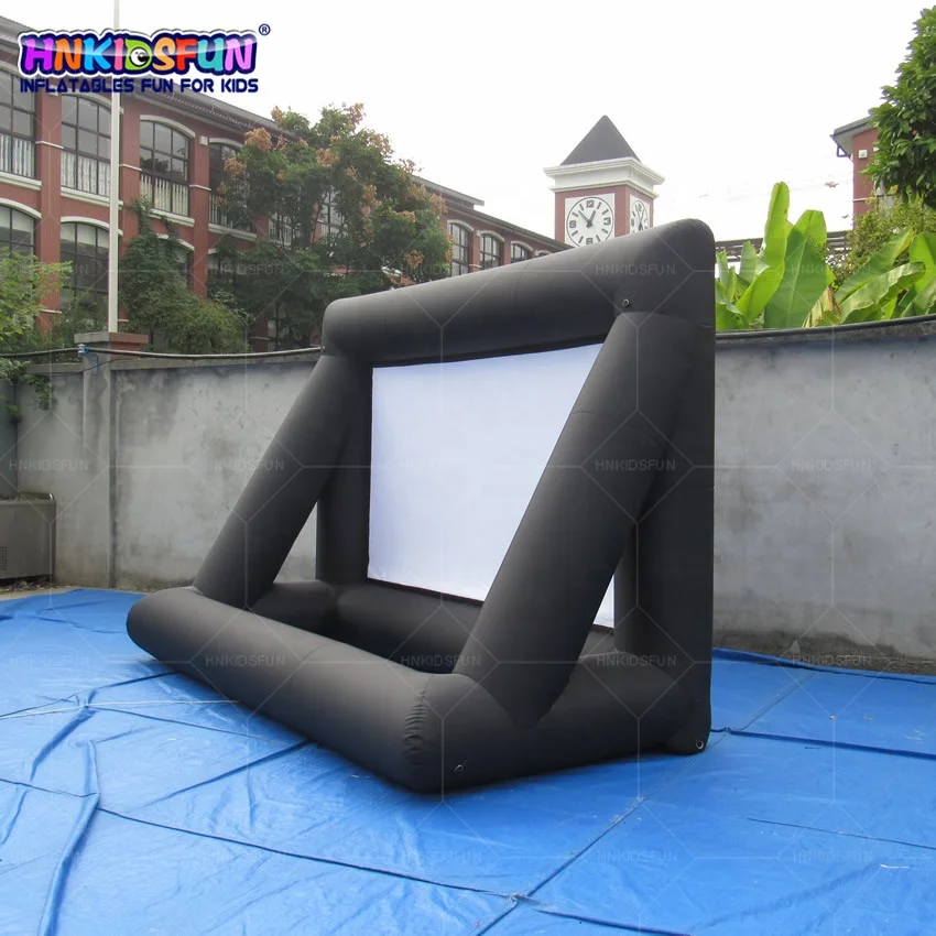 Large Outdoor Air Cinema Customized Outdoor Inflatable Movie Screen Home Projector Screen