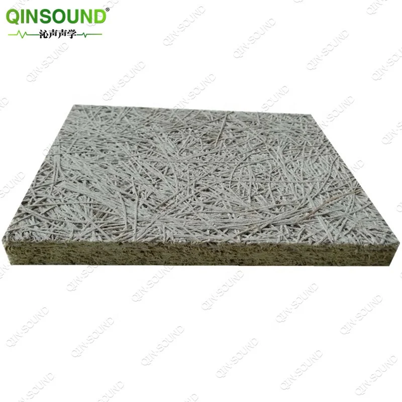 Eco-Friendly Anti-Fire Wood Wool Sound Insulation Board Coconut Fiber Acoustic Panel