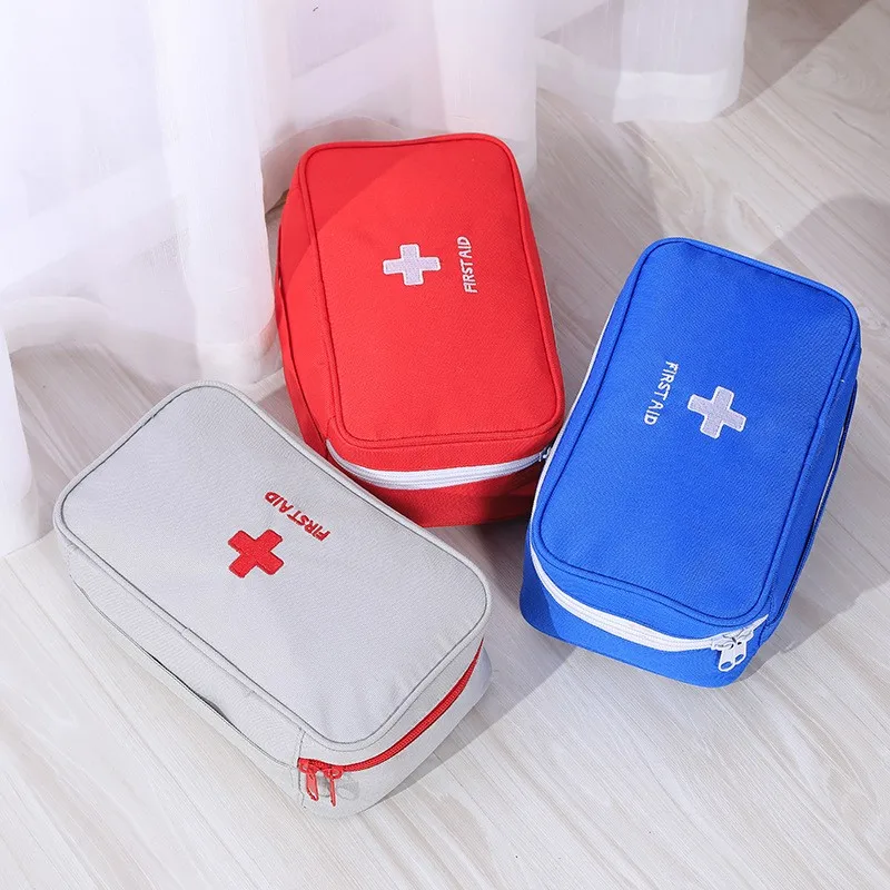 Portable First Aid Medical Kit Travel Outdoor Camping Useful Mini Medicine Storage Bag Camping Emergency Survival Bag Pill Case