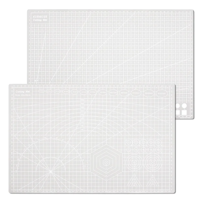 2024 New Items A3 PVC Cutting Mat Double Side Non Slip Cutting Pad DIY Self-healing Patchwork Cutting Board 45*30cm