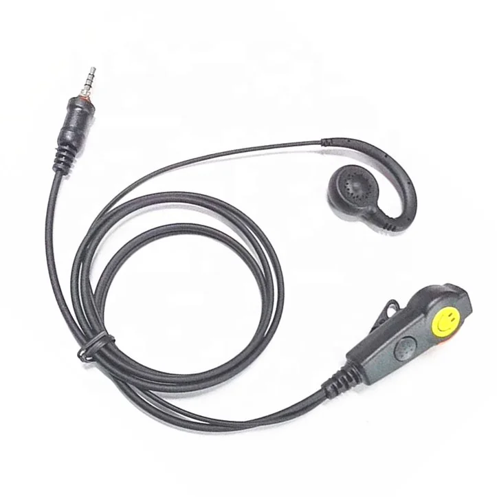 EH350 35 мм c Поворотный над ухом smile ptt микрофон наушники для Yaesu SSM-55A VC-27 выбор и стандартный Horizon радио