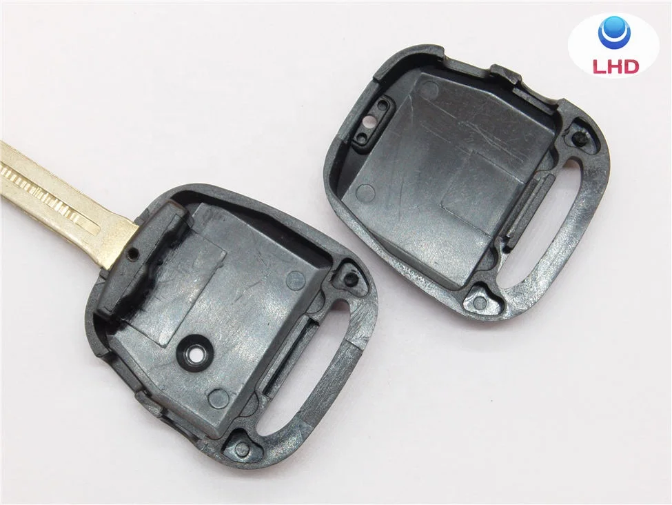 Keyless 1 2 Side Button Key Shell Fob Remote Car key for Toyota Corolla Carina Estima Harrier Previa Celica Uncut TOY43 Blade