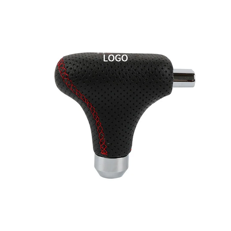 Leather / Aluminum Aircraft Joystick JDM Gear Shift Knob