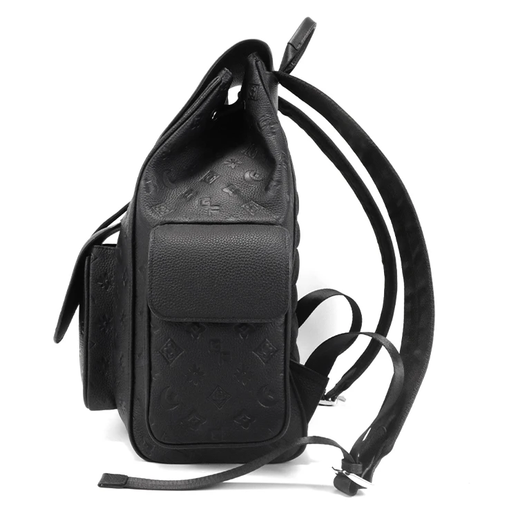 Gorfia Customized OEM Luxury Customization Design Vegan Leather Backpack With Laptop Pocket For Business Or Outside Activity