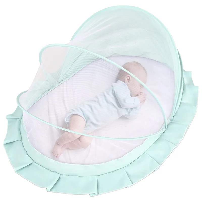 2023 baby products folding mosquito net for baby