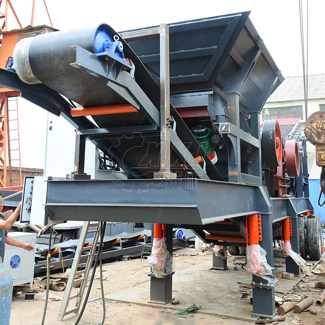 Pe250x400 портативная мобильная щековая дробилка арахисовое подсолнечное масло машина для прессования почвенного молотка мелкая минеральная настраиваемая 120 мм