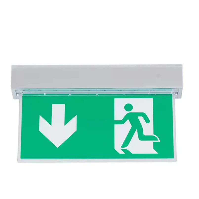 LED Emergency Exit Sign Lighting ODM Luminescent Emergency Exit Sign Home Garage Acrylic   LED Emergency Exit Sign Lighting