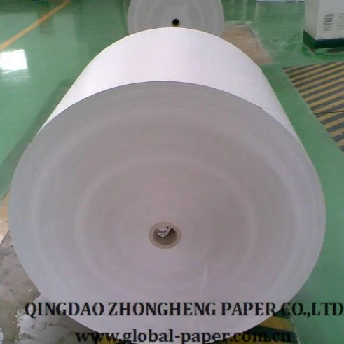 China factory cheap printing paper offset woodfree paper bond paper rolls reels