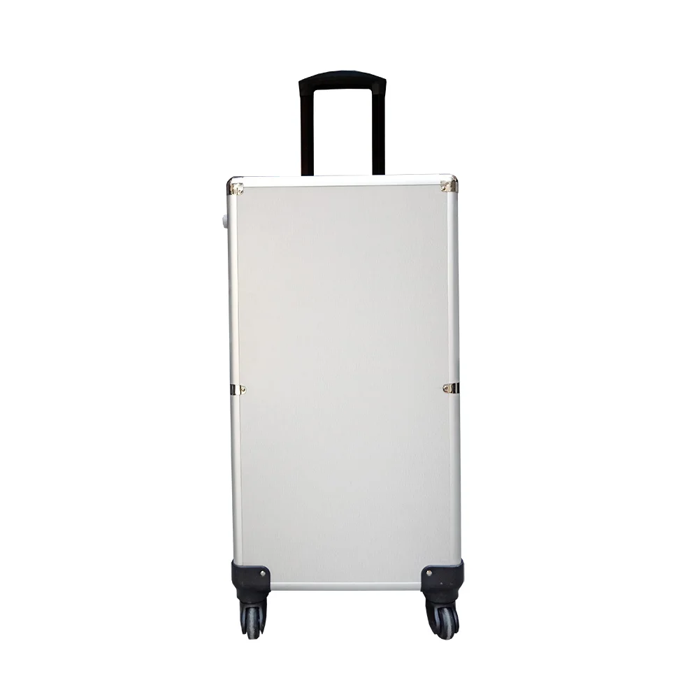 aluminum Hard display instrument sample carry case with eva foam insert padding