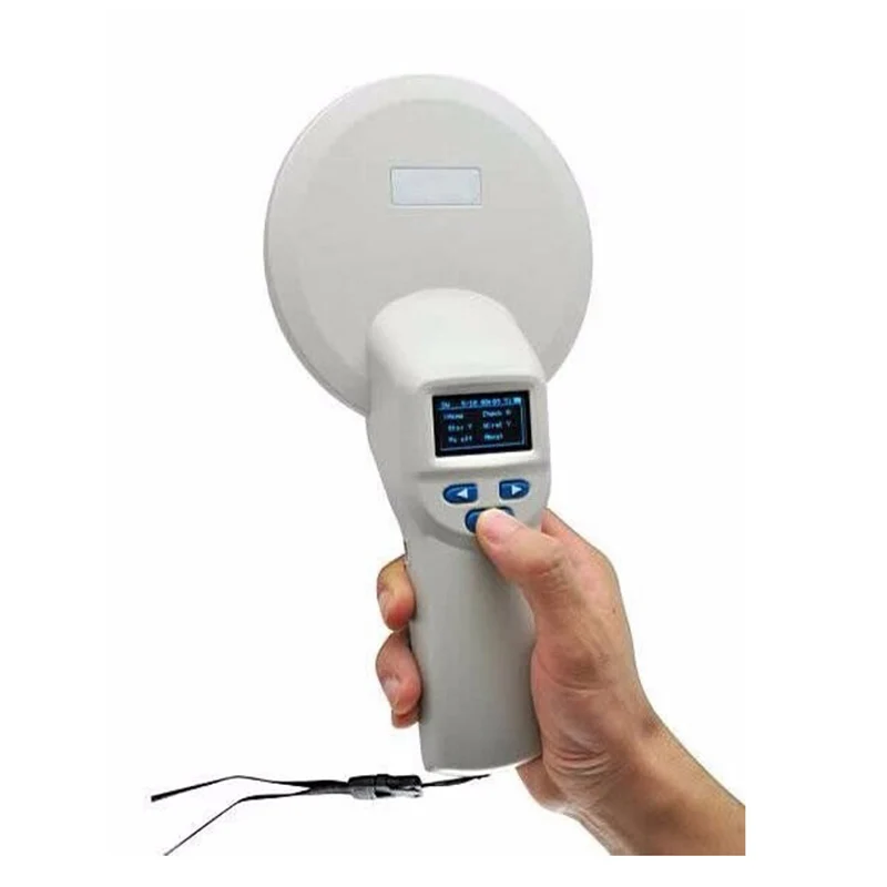 Pet 134.2khz rfid chip tag reader wireless animal scanner fish  rfid microchip handheld reader
