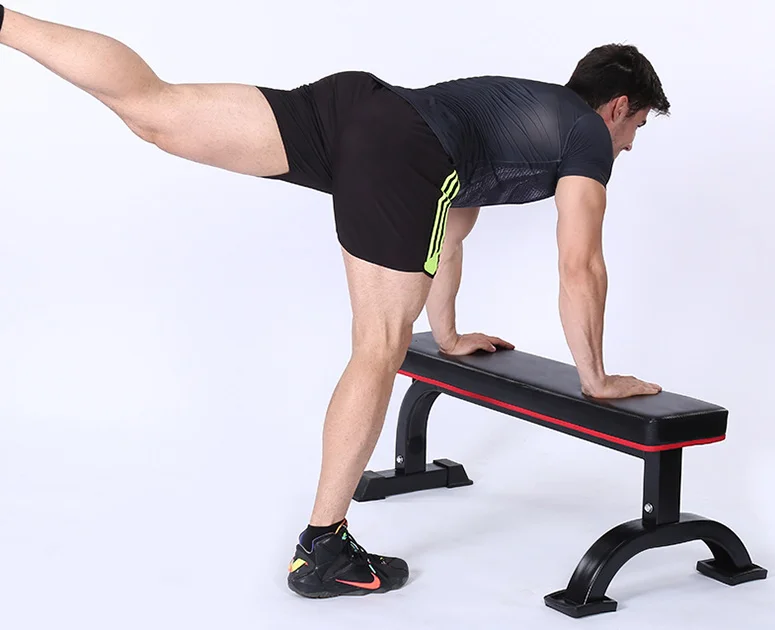 Multi-purpose Commercial Adjustable Gym Exercise Dumbbell Flat Bench for Sale