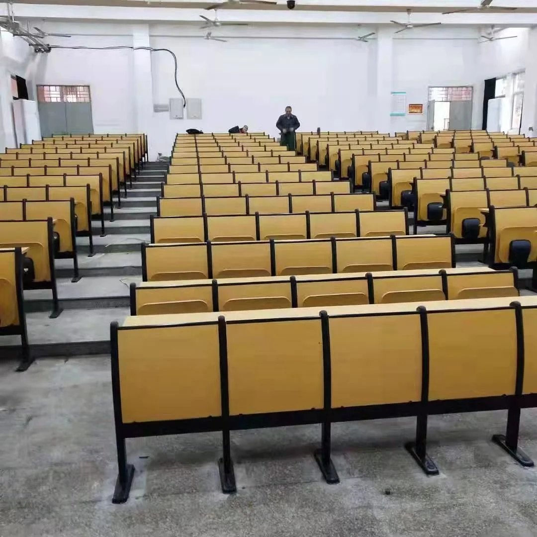 XJ-K10 folding wooden school chairs and desks made in China