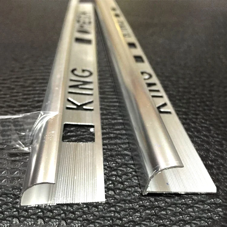 Misumi 145 sample provided stock prime 2.5m 10mm corner quarter round metal aluminum tile edge trim