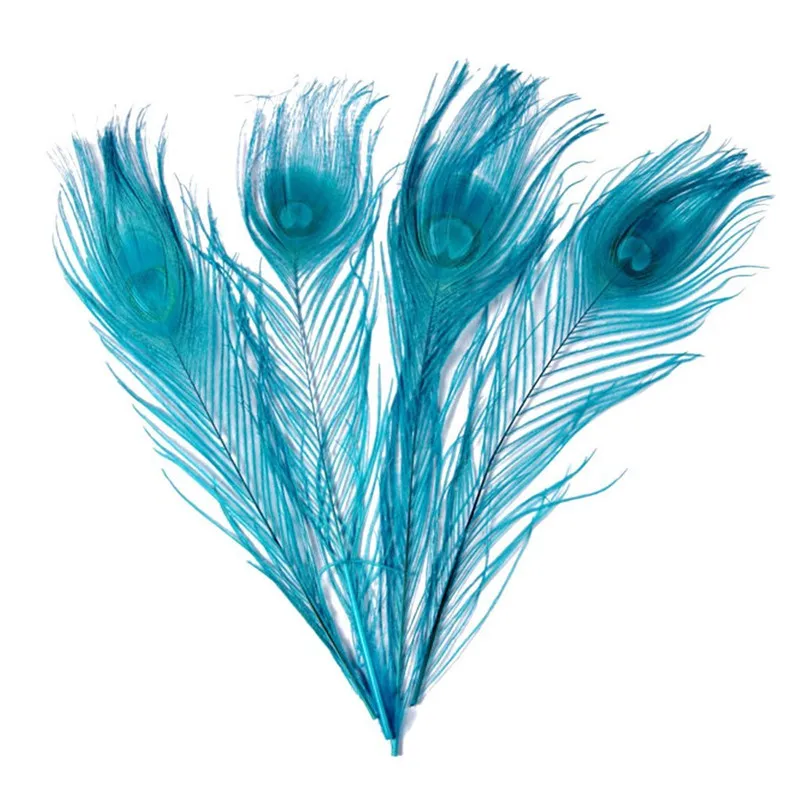 GH602 Wholesale Dyed Peacock Feather For Carnival Costume