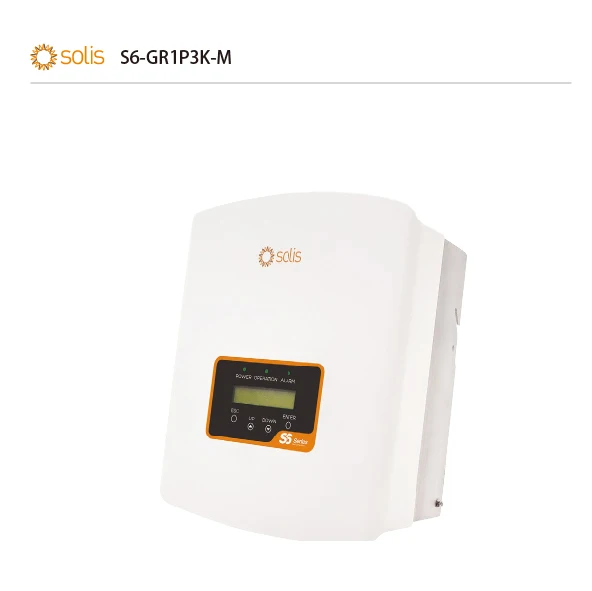 Solis по сетке инвертор солнечной энергии (s6-gr1p3k-m) 0.7kw 1 кВт 1.5kw 2kw 2 5 k 3kw 3.6kw 4kw 5kw 6kw однофазный сетчатых Солнечный