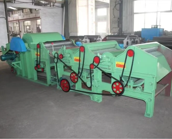 Recycled Cotton Making Machine Cotton Yarn Waste Recycle Machine Automatic Hemp Fiber Recycling Machine