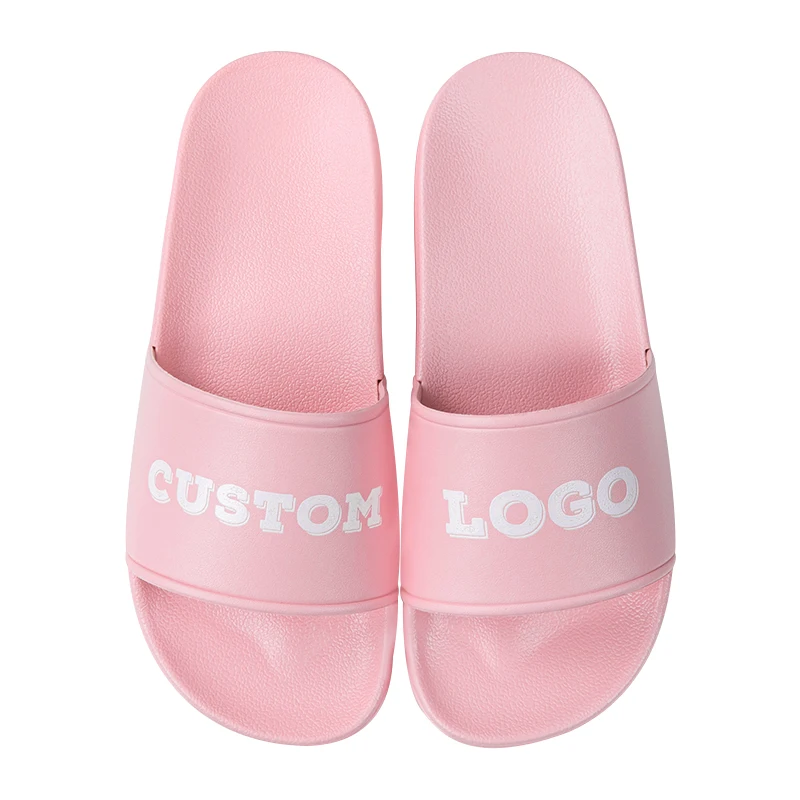OEM Custom Black Slides Footwear Sandal PVC,Custom Logo Slippers Men Plain Blank Slide Sandal,Slippers Custom Logo Slide Sandal