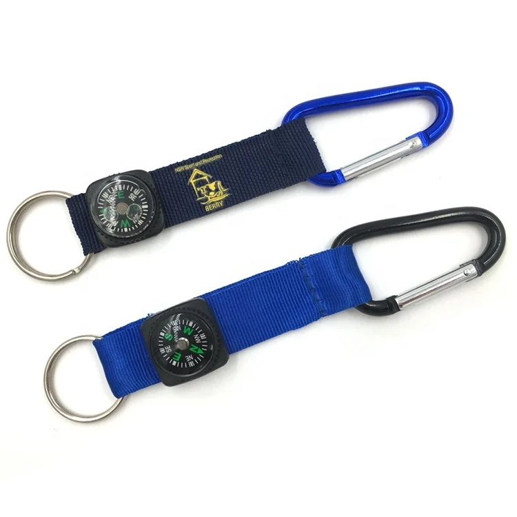 
Wholesale Short Custom Climbing Aluminium Bottle Opener Carabiner Keychain Strap 