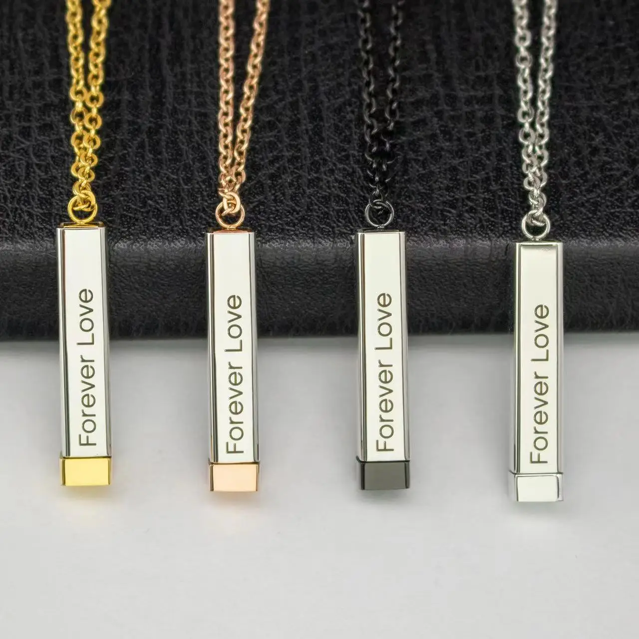 Из нержавеющей стали покрытой 18K позолоченные гравировки сталь цвет золотистый и черный браслет ожерелье сырья без надписи
