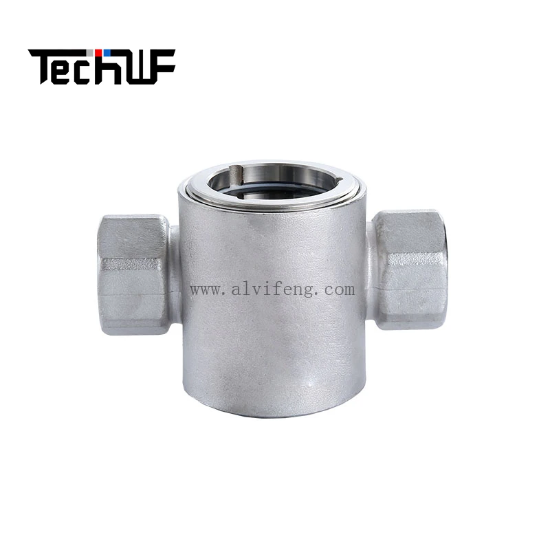 China Product Fuel Sight Glass Water Flow Indicator Oil Level Gauge Visual Flow Meters