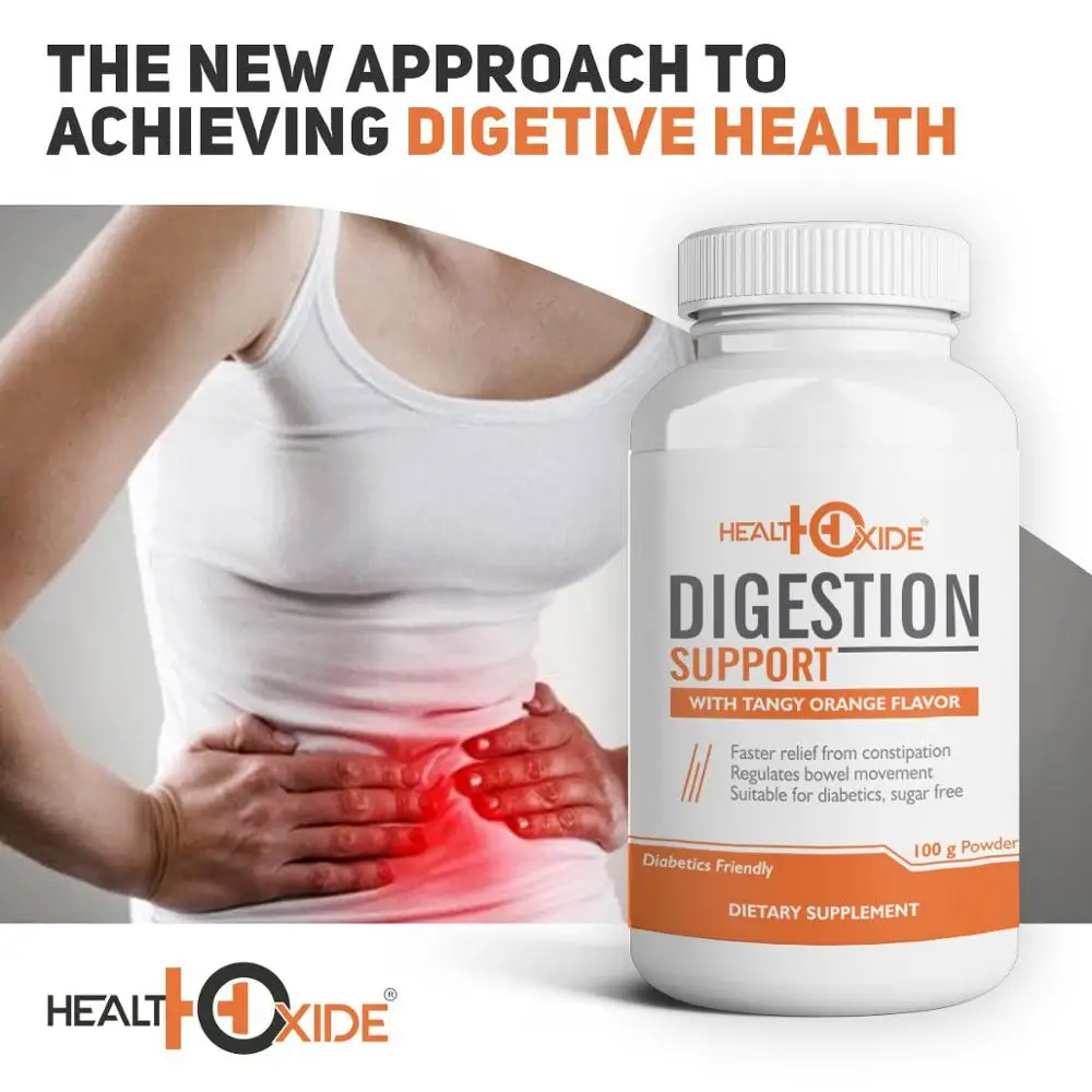 Высококачественный поддерживающий порошок для пищеварения с спутанным ароматом апельсина